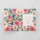 Kleurrijke Waterverf ventilator | Fijne Valentijns Kaart (Binnen)