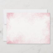 Kleurrijke waterverf verjaardagstaart en ballonnen kaart (Achterkant)