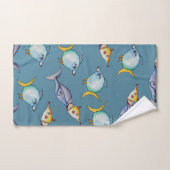 Kleurrijke Waterverf vis Bad Handdoek (Handdoek)