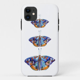 Kleurrijke waterverf vlinder Case-Mate iPhone case