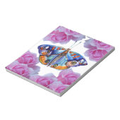 Kleurrijke waterverf vlinder notitieblok (Linkerzijde)