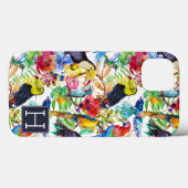 Kleurrijke Waterverf | Voeg je Initiaal toe Case-Mate iPhone Case (Achterkant (horizontaal))