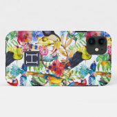 Kleurrijke Waterverf | Voeg je Initiaal toe Case-Mate iPhone Case (Achterkant (horizontaal))