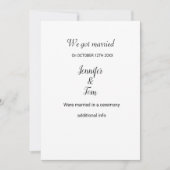 Kleurrijke waterverf voeg uw naam toe tekst bewerk kaart (Voorkant)