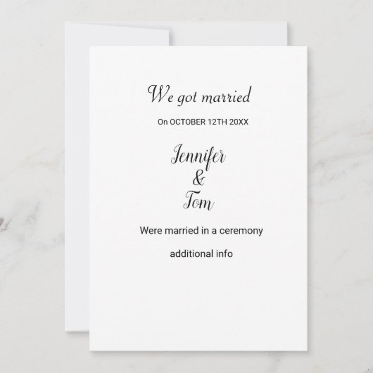 Kleurrijke waterverf voeg uw naam toe tekst bewerk kaart (Voorkant)