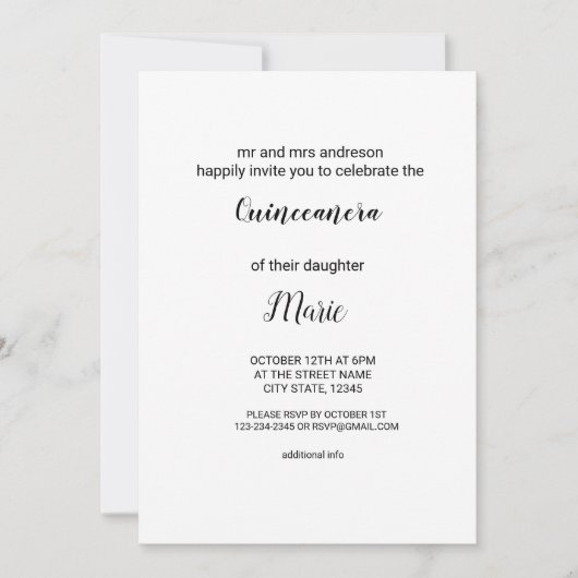 Kleurrijke waterverf voegt jouw naam bewerkbare te kaart (Voorkant)