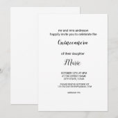 Kleurrijke waterverf voegt jouw naam bewerkbare te kaart (Voorkant / Achterkant)