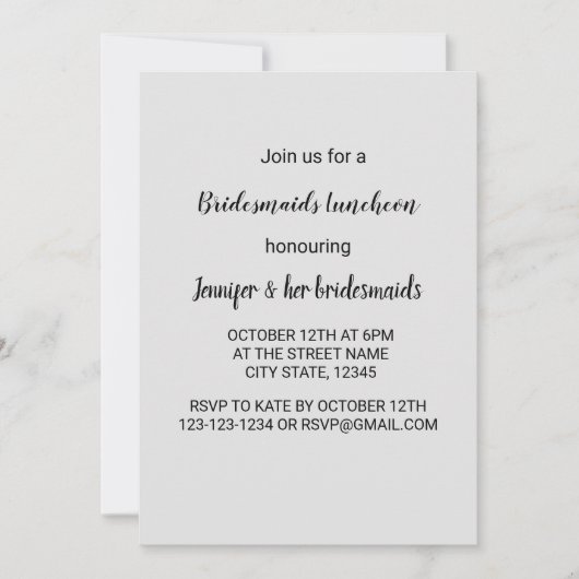 Kleurrijke waterverf voegt jouw naam bewerkbare te kaart (Voorkant)