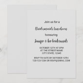 Kleurrijke waterverf voegt jouw naam bewerkbare te kaart (Voorkant / Achterkant)