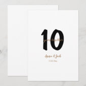 Kleurrijke waterverf voegt jouw naam bewerkbare te kaart (Voorkant / Achterkant)