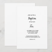 Kleurrijke waterverf voegt jouw naam bewerkbare te kaart (Voorkant / Achterkant)