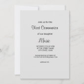 Kleurrijke waterverf voegt jouw naam bewerkbare te kaart (Voorkant)