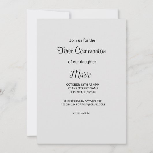 Kleurrijke waterverf voegt jouw naam bewerkbare te kaart (Voorkant)