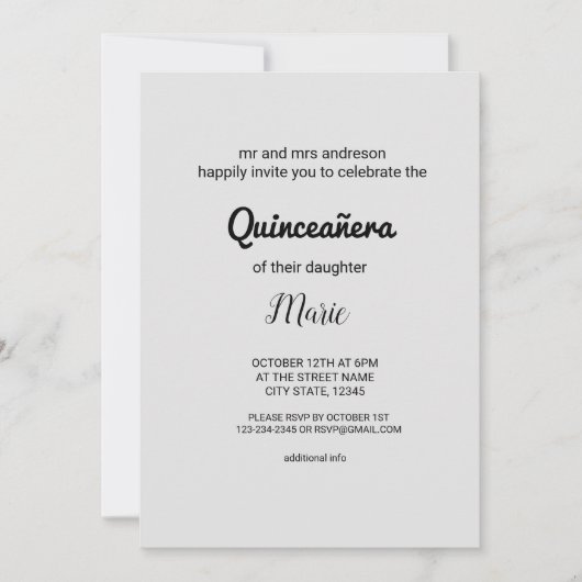 Kleurrijke waterverf voegt jouw naam bewerkbare te kaart (Voorkant)