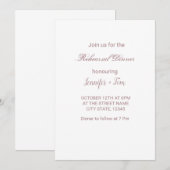 Kleurrijke waterverf voegt jouw naam bewerkbare te kaart (Voorkant / Achterkant)