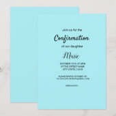 Kleurrijke waterverf voegt jouw naam bewerkbare te kaart (Voorkant / Achterkant)