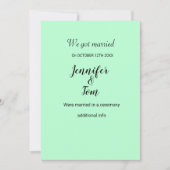 Kleurrijke waterverf voegt jouw naam bewerkbare te kaart (Voorkant)