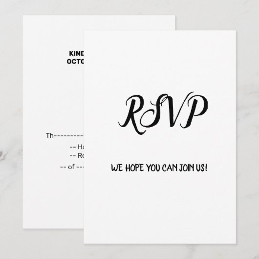 Kleurrijke waterverf voegt jouw naam bewerkbare te kaart (Voorkant / Achterkant)