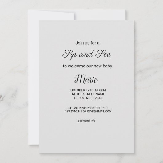 Kleurrijke waterverf voegt jouw naam bewerkbare te kaart (Voorkant)