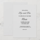 Kleurrijke waterverf voegt jouw naam bewerkbare te kaart (Voorkant / Achterkant)