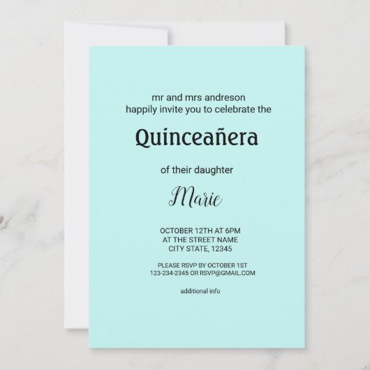 Kleurrijke waterverf voegt jouw naam bewerkbare te kaart (Voorkant)