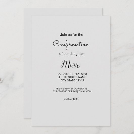 Kleurrijke waterverf voegt jouw naam bewerkbare te kaart (Voorkant / Achterkant)