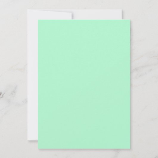 Kleurrijke waterverf voegt jouw naam bewerkbare te kaart (Achterkant)