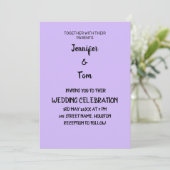 Kleurrijke waterverf voegt jouw naam bewerkbare te kaart (Staand voorkant)