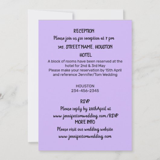 Kleurrijke waterverf voegt jouw naam bewerkbare te kaart (Achterkant)