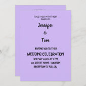 Kleurrijke waterverf voegt jouw naam bewerkbare te kaart (Voorkant / Achterkant)