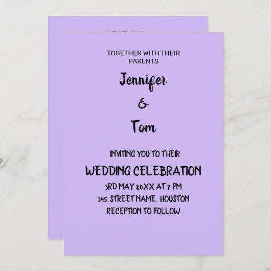 Kleurrijke waterverf voegt jouw naam bewerkbare te kaart (Voorkant / Achterkant)