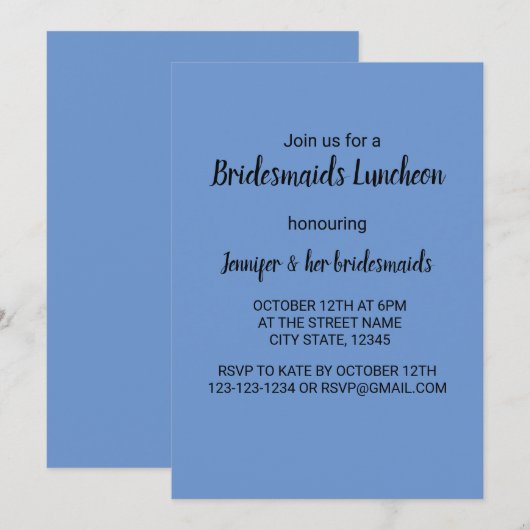 Kleurrijke waterverf voegt jouw naam bewerkbare te kaart (Voorkant / Achterkant)