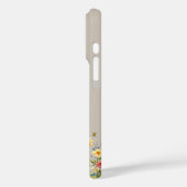 Kleurrijke Waterverf Wilde Bloem & Vlinder Case-Mate iPhone Case (Achterkant / Links)