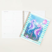 Kleurrijke Waterverf Zeepaardjes Zee Life Planner (Display)
