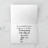 Kleurrijke waterverven Nieuwe adreskaart Aankondiging (Binnen)