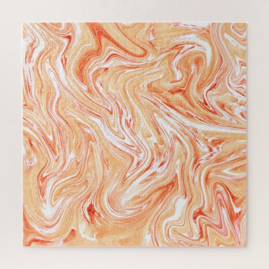 Kleurrijke Wave Liquid Paint Textuur Legpuzzel (Verticaal)