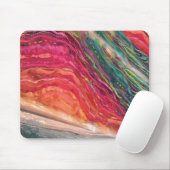 Kleurrijke Waves Mousepad Muismat (Met muis)