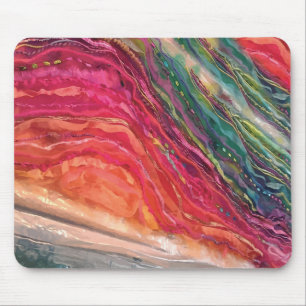 Kleurrijke Waves Mousepad Muismat