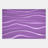 Kleurrijke Wavy Stripes Inpakpapier Vel (Voorkant 3)