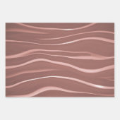 Kleurrijke Wavy Stripes Inpakpapier Vel (Voorkant 2)