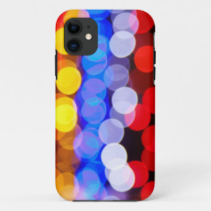 Kleurrijke Wazige Lichten Case-Mate iPhone Case