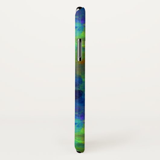 Kleurrijke weefselpapiercollage Case-Mate iPhone case (Achterkant / rechts)