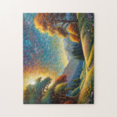 Kleurrijke Weide Bloemen Kunst Legpuzzel (Verticaal)