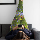 Kleurrijke weide wilde bloemen leggings