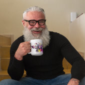 Kleurrijke Weimaraner Dog Pet Coffee Mok, Cup Koffiemok