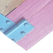 Kleurrijke Welcome Island teken Caribisch gebied Tafelkleed (Gekanteld)