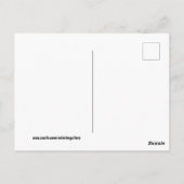 Kleurrijke Welkom in Veel talen Witte achtergrond Briefkaart (Achterkant)