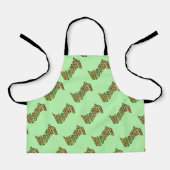 Kleurrijke Wendy naam, Schort (Voorkant)