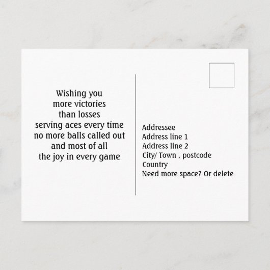 Kleurrijke Wensing u een verpletterende Verjaardag Briefkaart (Achterkant)