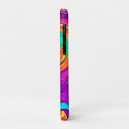 Kleurrijke wereld: Flowy Patterns Case-Mate iPhone Case (Achterkant/links)